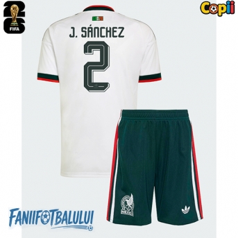 Mexic Jorge Sanchez #2 Echipament de Fotbal Replică Mondial 2026 Copii Deplasare (+ Șorturi)